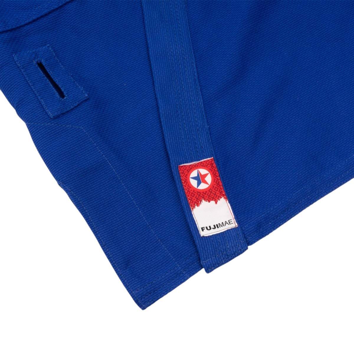 Kurka de Sambo FUJIMAE 12414 rouge et bleu, veste légère résistante et confortable pour entraînement intensif