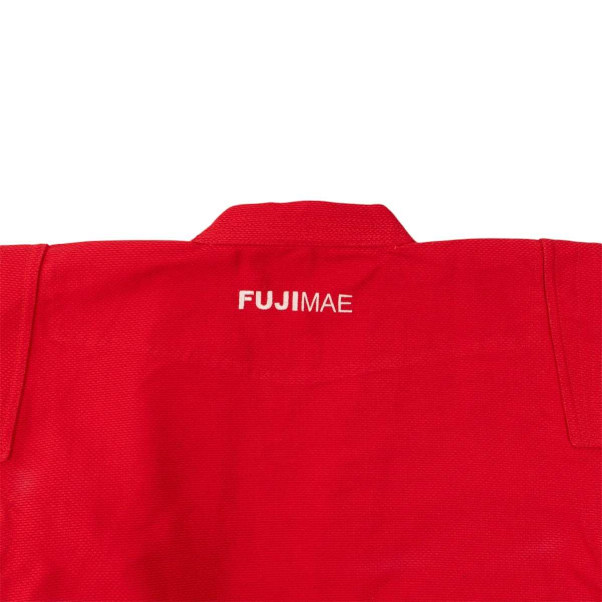 Veste rouge Kurka de Sambo FUJIMAE 12414 résistante et confortable pour entraînement intensif
