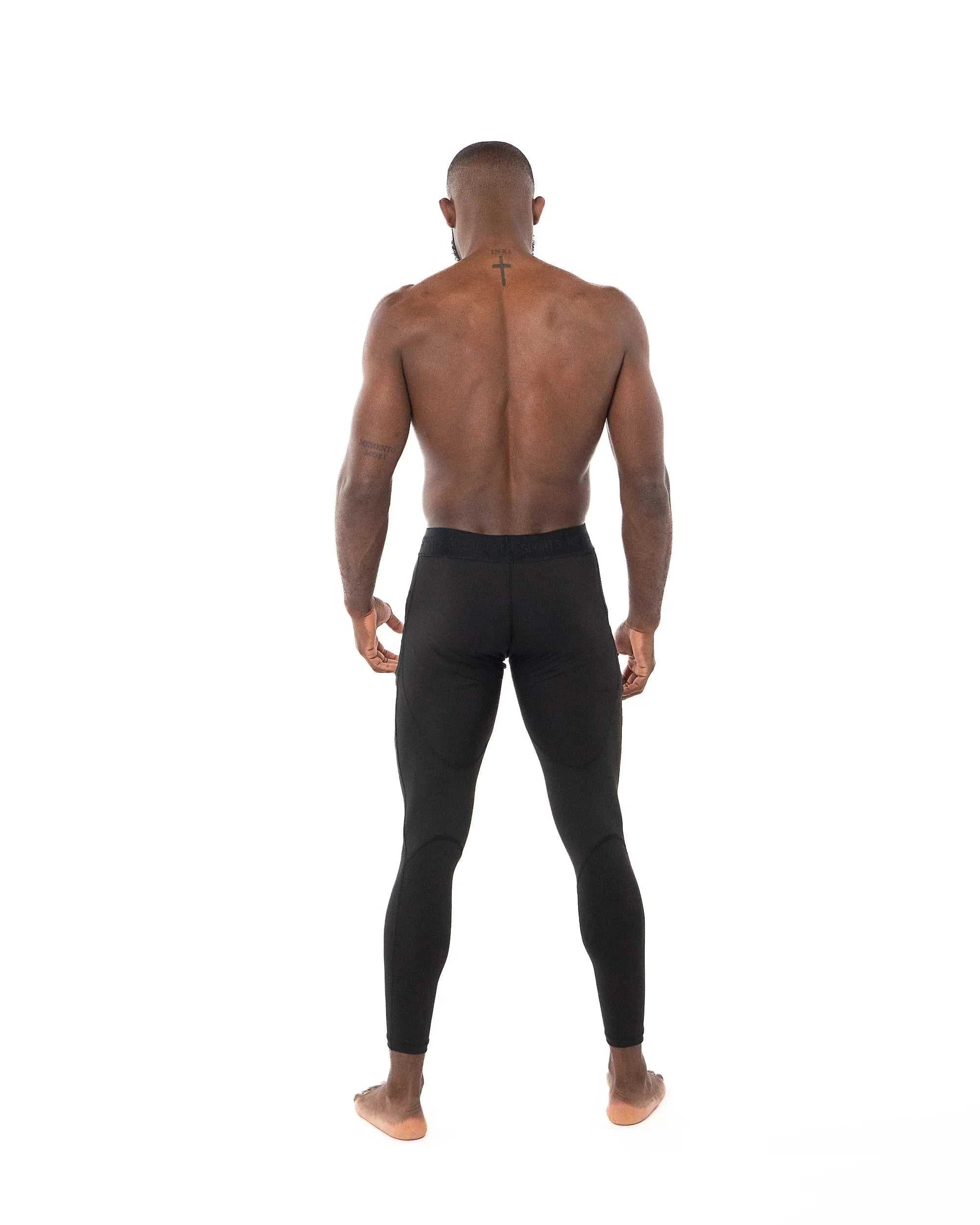 Legging Homme Metal Boxe noir compression technique entraînement combat