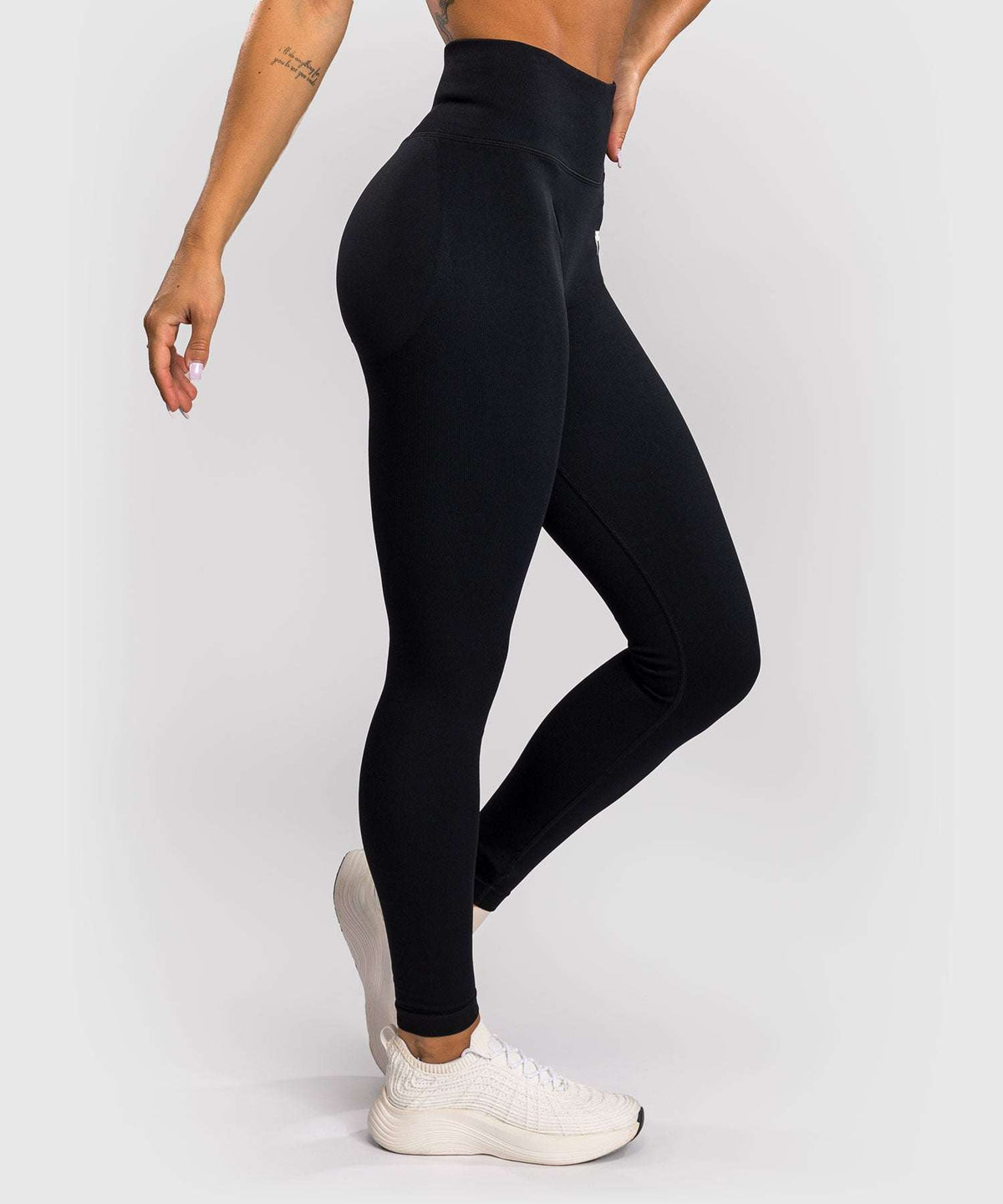 Legging Femme Venum Sculpt noir blanc compression maintien confort entraînement MMA grappling