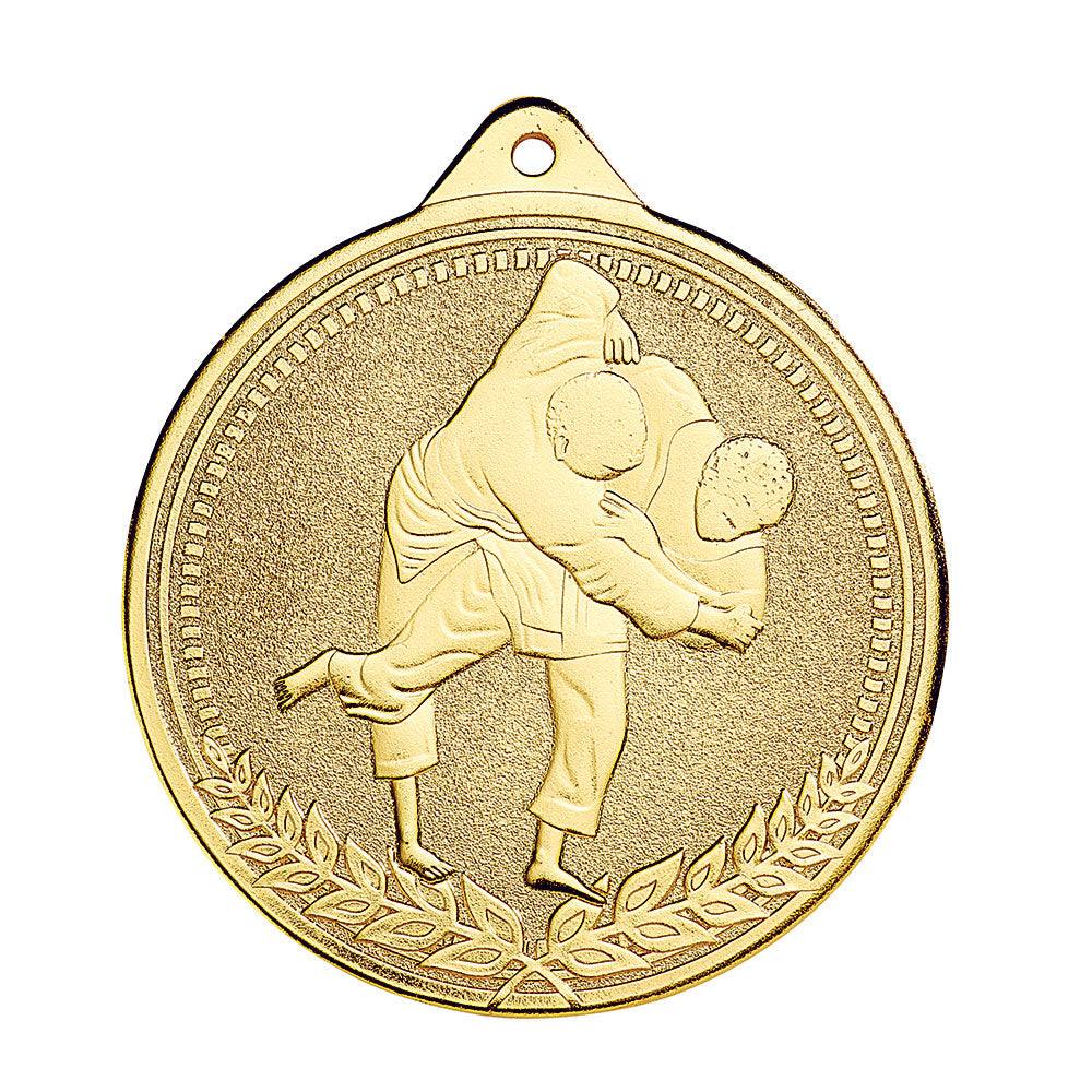 Médaille Frappée Judo 70 mm