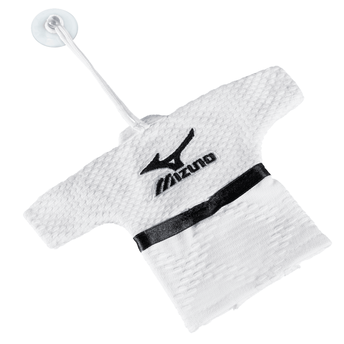 Mini kimono judo Mizuno à suspendre avec logo drapeau sur la poitrine