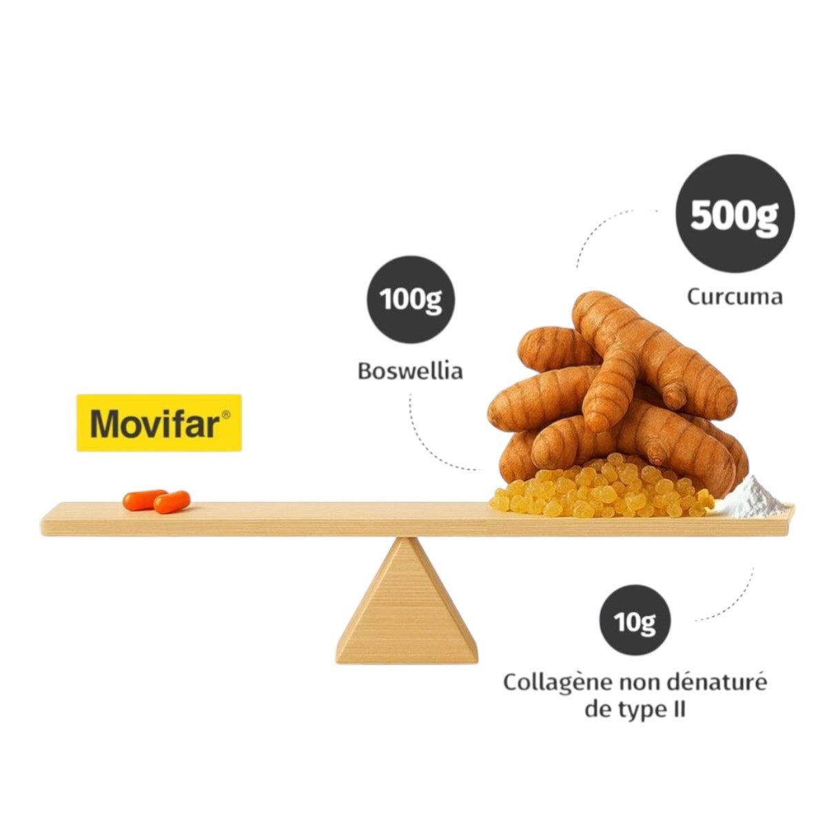 Movifar Namman Muay complément articulaire sport combat gélules biodisponibilité élevée