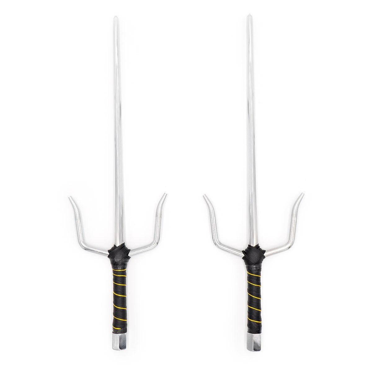 Paire de Saï Acier Chromés Octogonaux - 404167