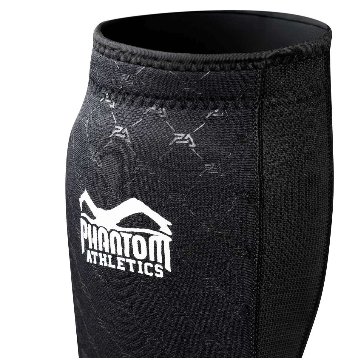 Protège-Tibias Grappling Elite Phantom Athletics noir, léger et flexible pour MMA et grappling
