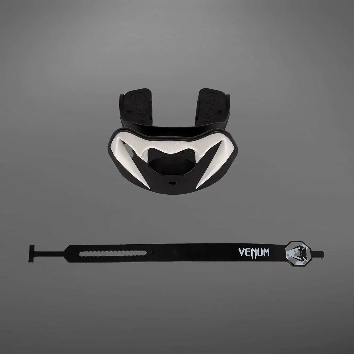 Protège-dents Venum Elite OG Edition noir et blanc avec ventilation pour sports de combat