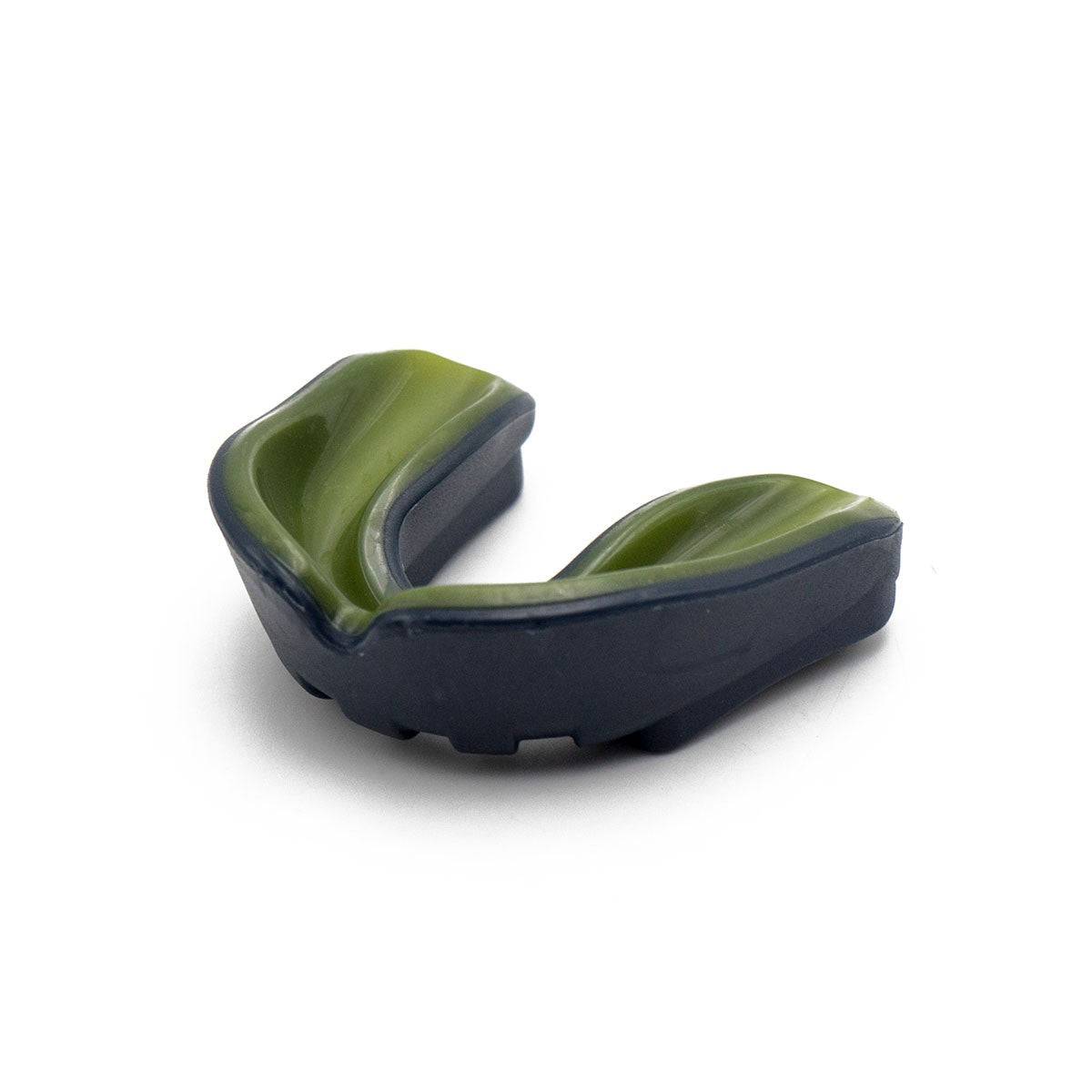Protège-dents bi-matière FUJIMAE avec double couche de gel et ventilation pour sports de contact