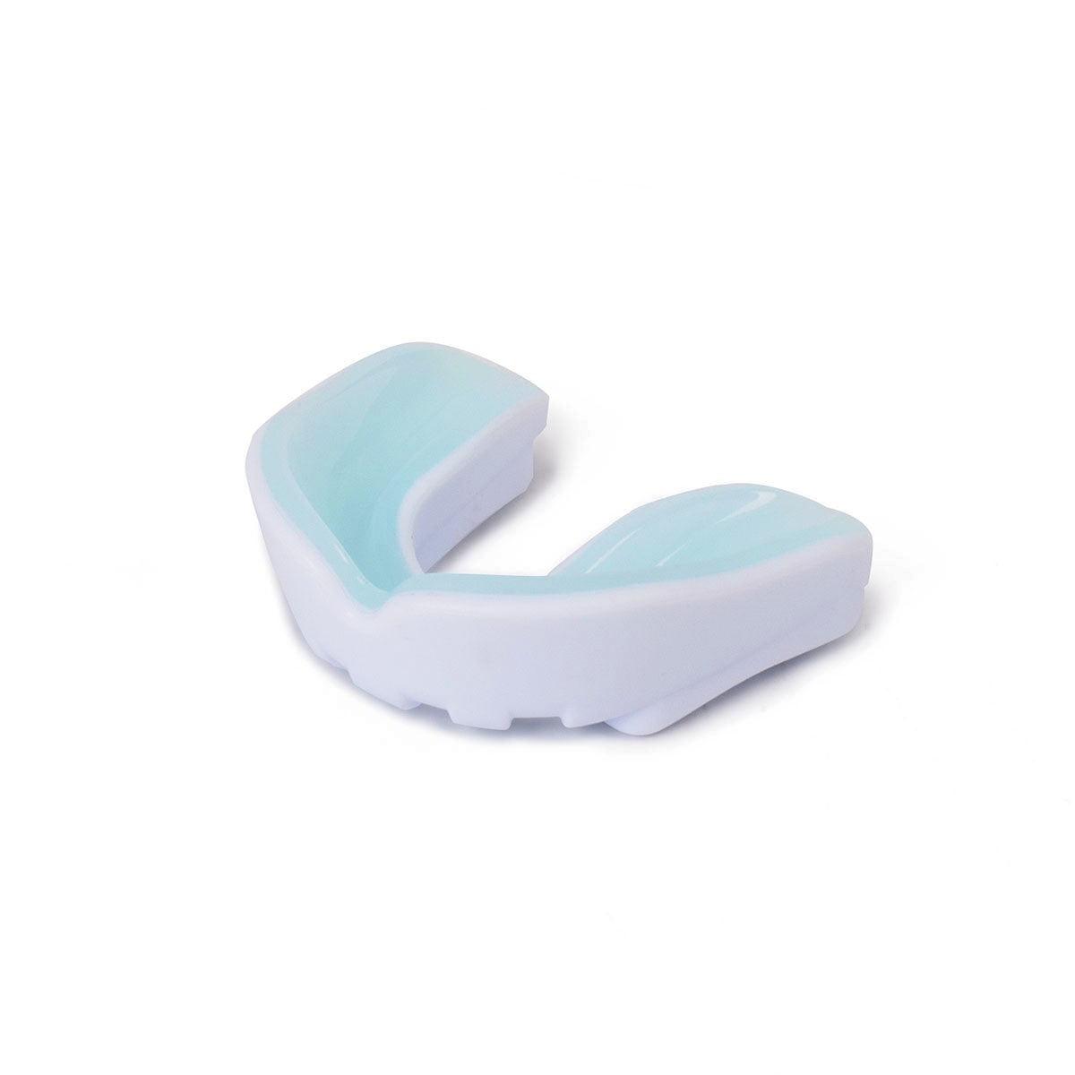 Protège-dents bi-matière FUJIMAE avec double couche de gel pour entraînement et compétition sportive