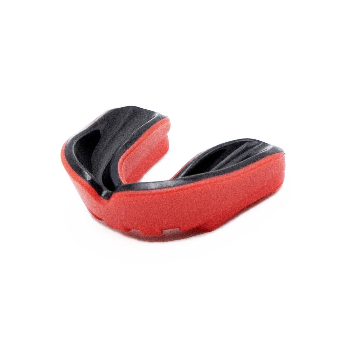 Protège-dents bi-matière FUJIMAE avec double couche de gel et ventilation pour sports de contact