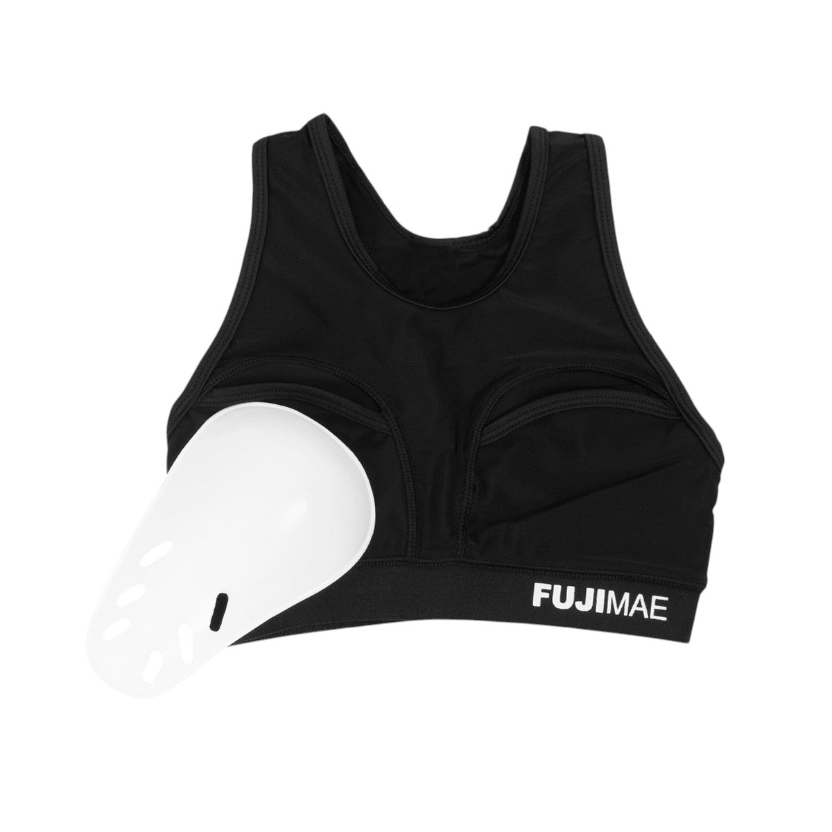 Protège Poitrine Advantage 3 FUJIMAE noir avec coques amovibles pour protection arts martiaux femmes