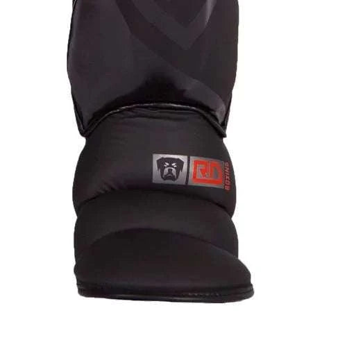 Protège Tibia-pieds RD BOXING HD V5 – K1 & Muay Thaï Noir