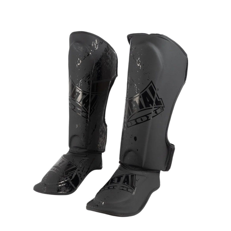 Protège Tibia-pieds Metal Boxe Blade Noir - MBPRO530N
