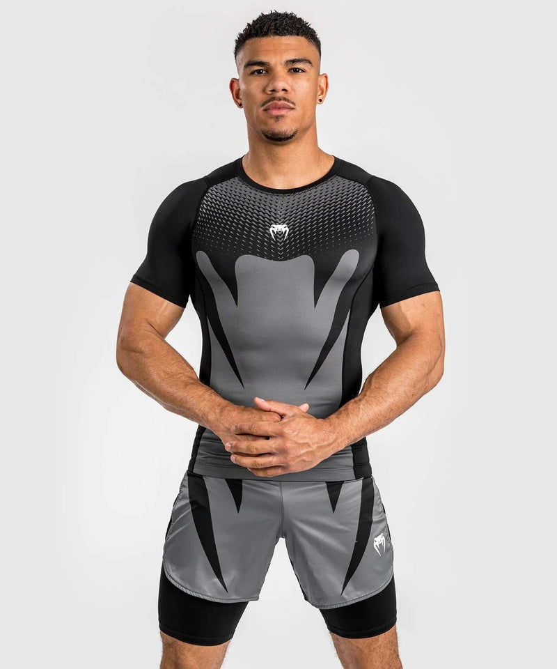 Rashguard Venum Attack - Noir/Gris