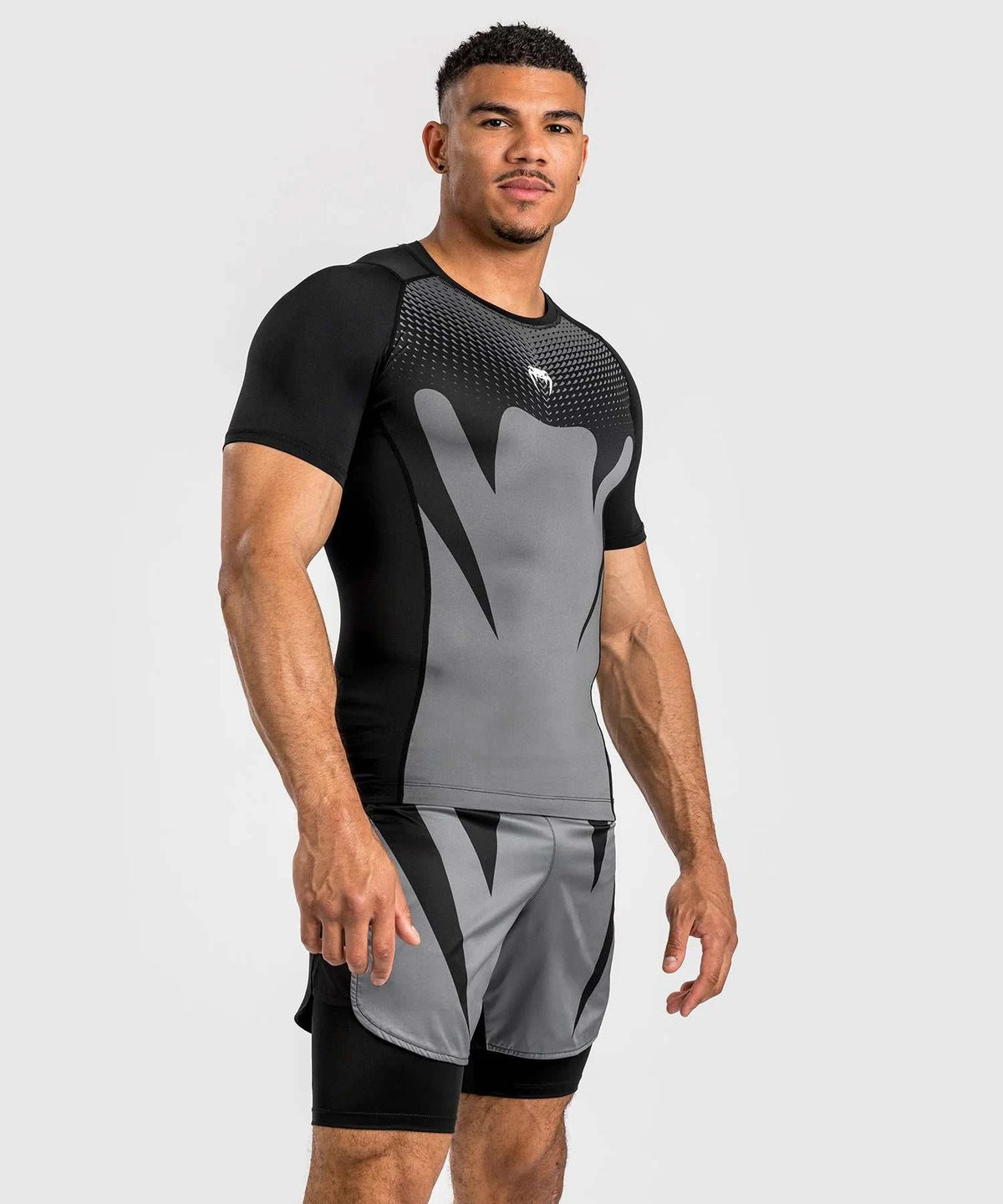 Rashguard Venum Attack - Noir/Gris