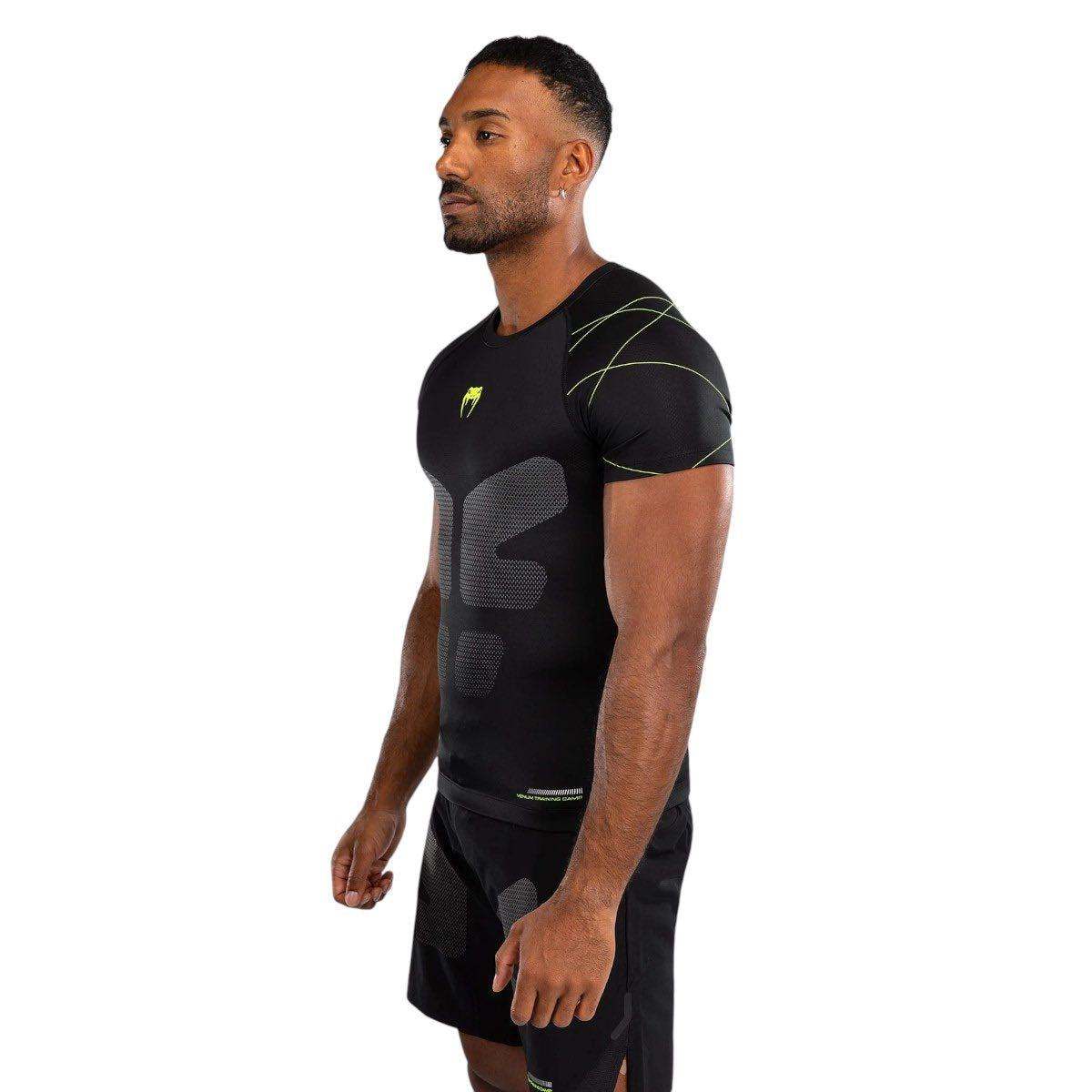 Rashguard Venum Training Camp 4.0 - Noir/Vert Néon