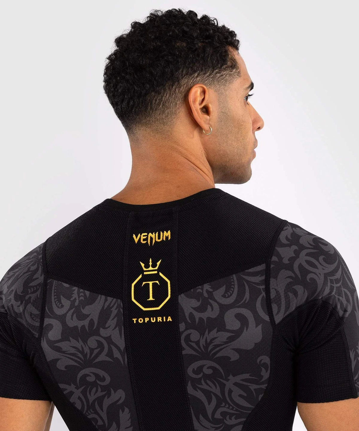 Rashguard Venum x Ilia Topuria Unmatched - Noir/Or