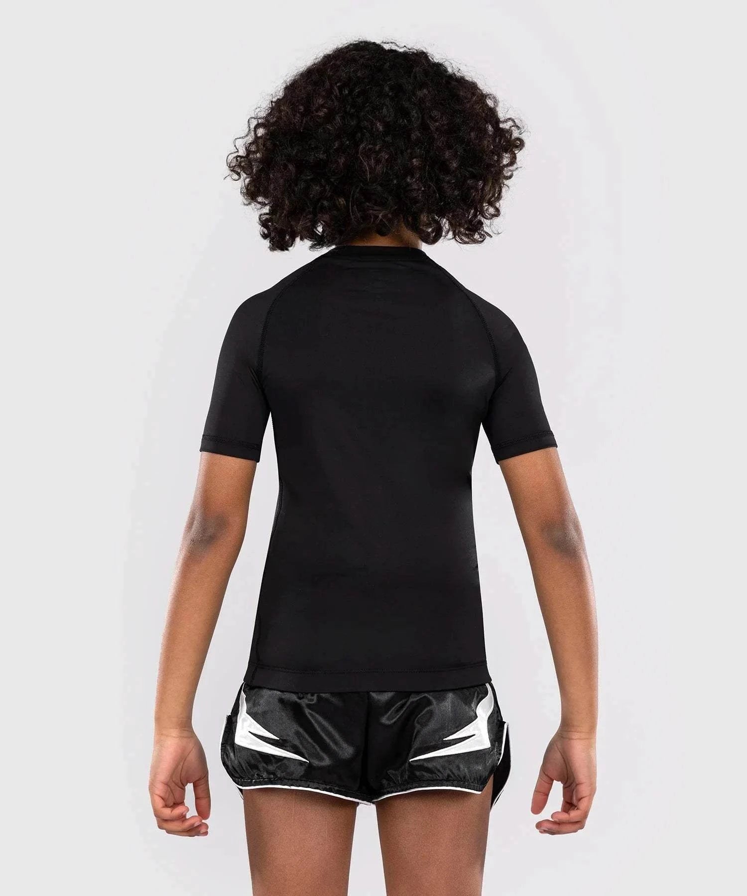 Rashguard Manches Courtes Venum Contender Kids - Noir