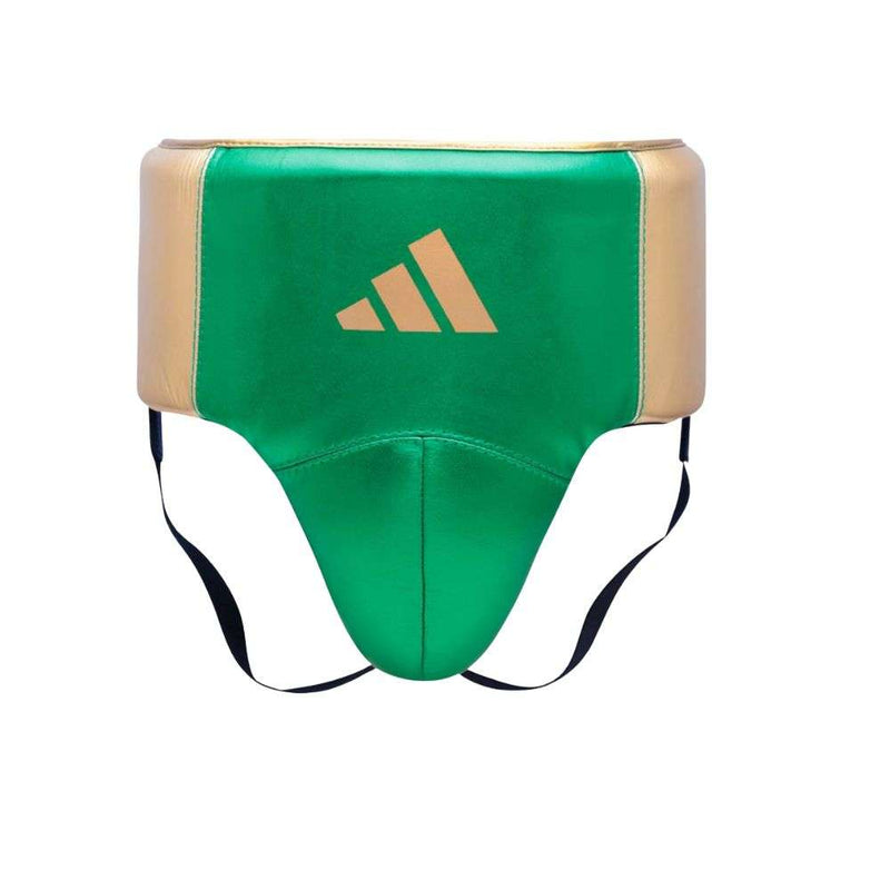 Coquille de Boxe Pro Adidas - Vert/Or