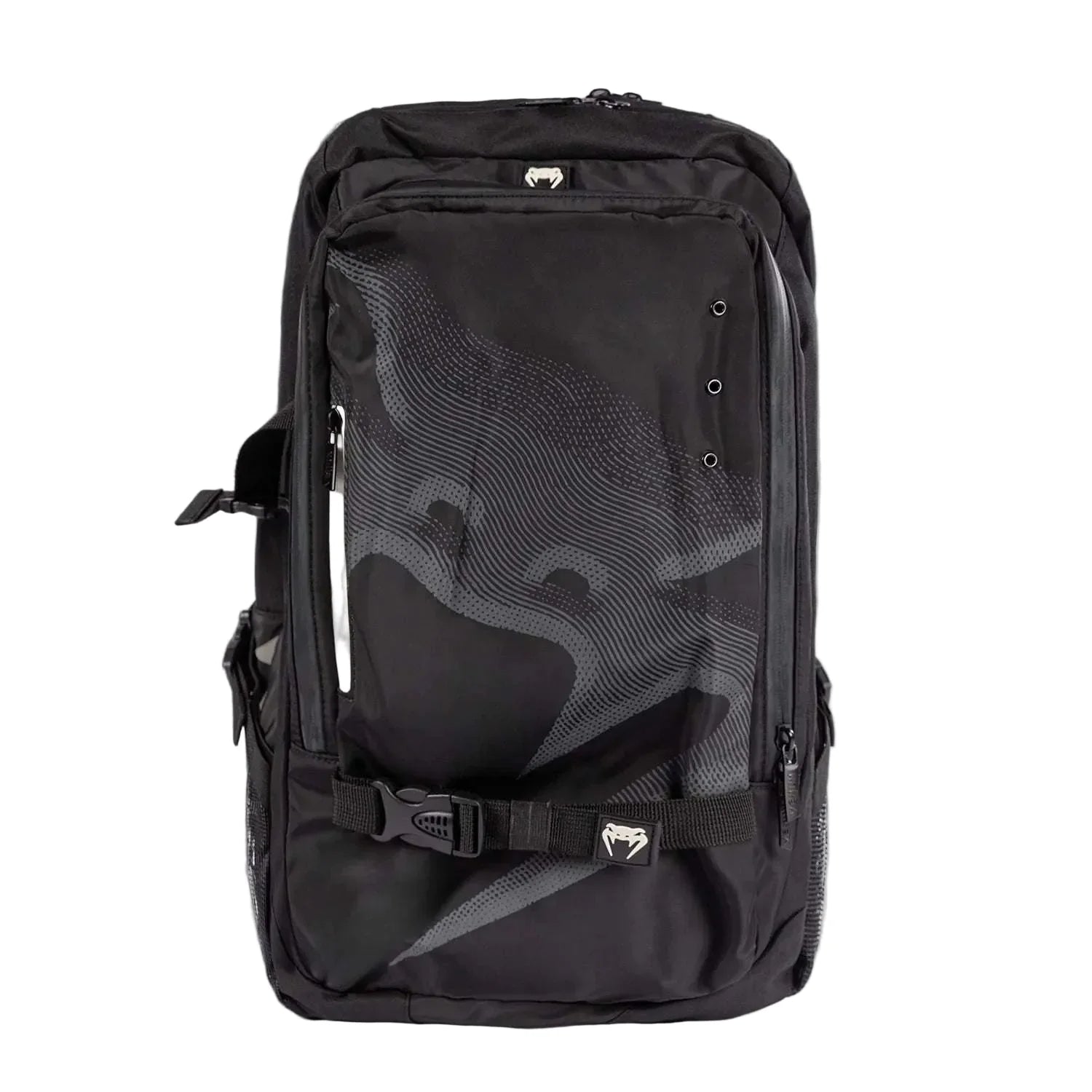 Sac à dos Venum Shockwave noir robuste et organisé pour sports de combat