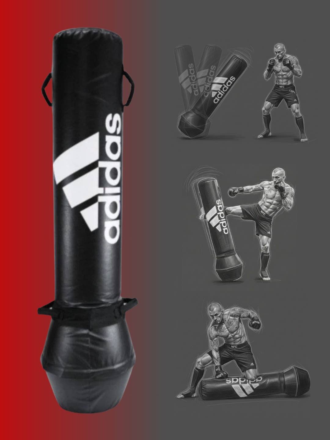 Sac de frappe sur pied Adidas Culbuto