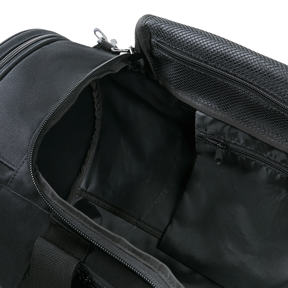 Sac Mizuno Multiway noir or porté en sac à dos