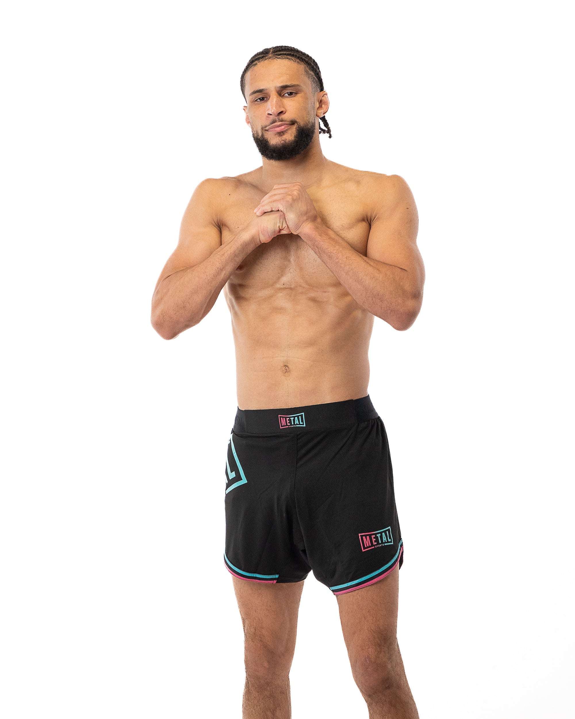 Short MMA Miami Vibe Metal Boxe léger et confortable pour combat et entraînement