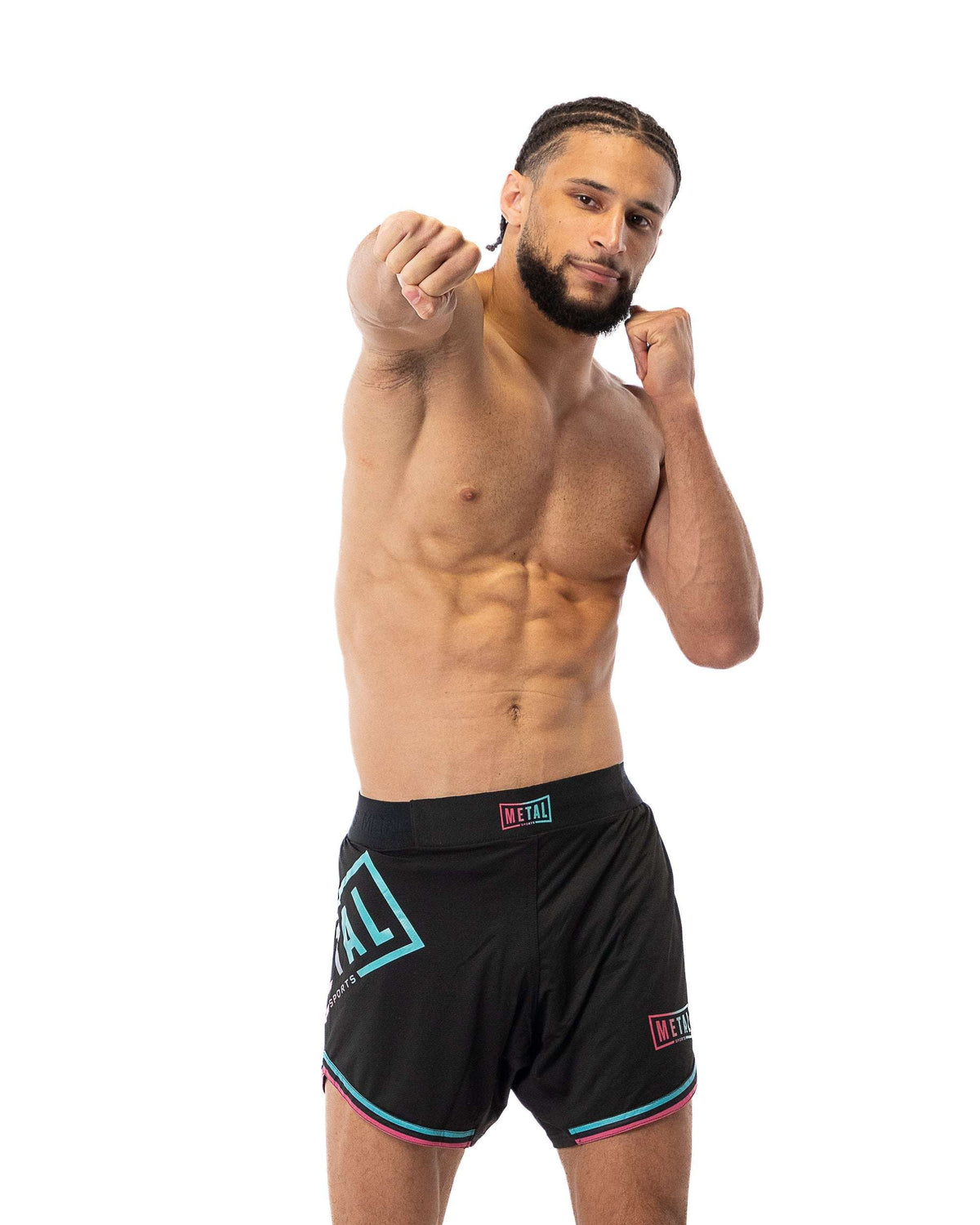 Short MMA Miami Vibe Metal Boxe léger et confortable pour combat et entraînement