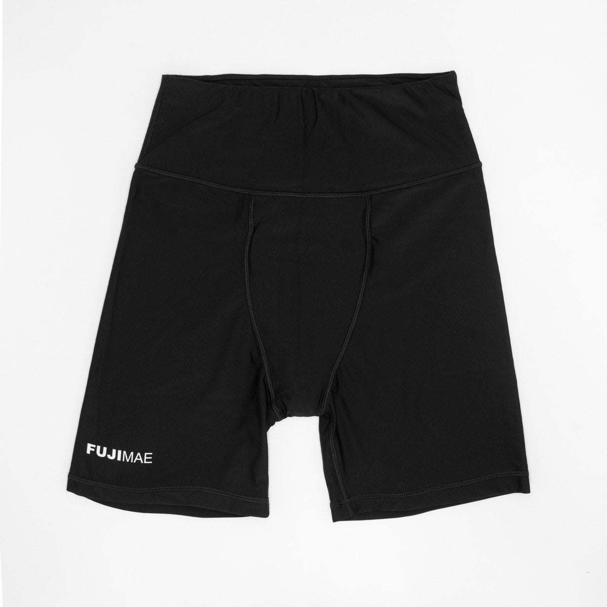 Short compression coquille femme FUJIMAE avec protection pelvienne et confort optimal pour arts martiaux et