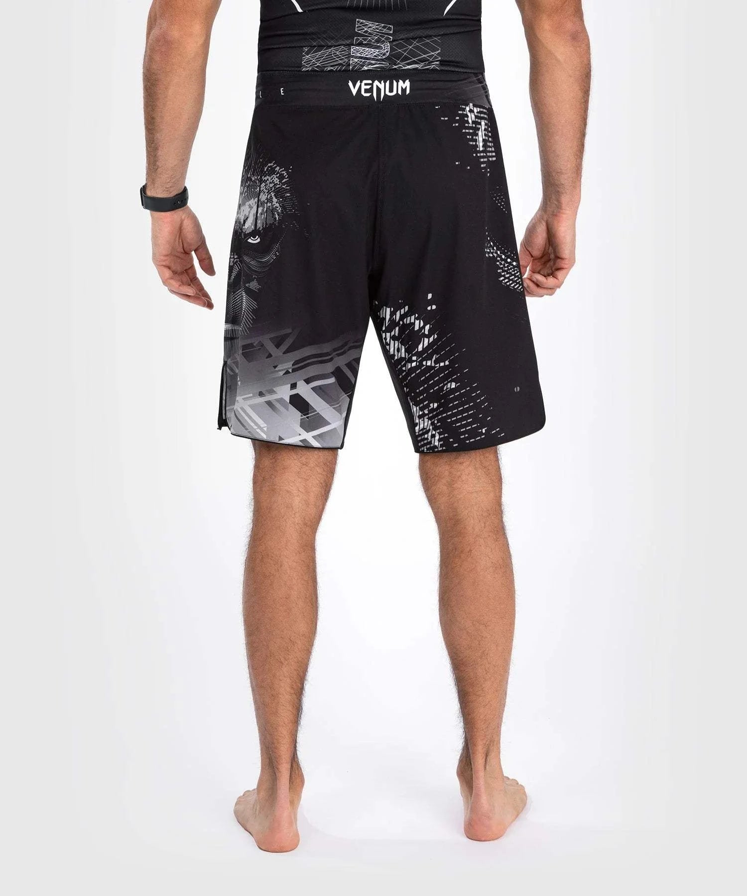 Fightshort Venum Gorilla Jungle - Noir/Blanc