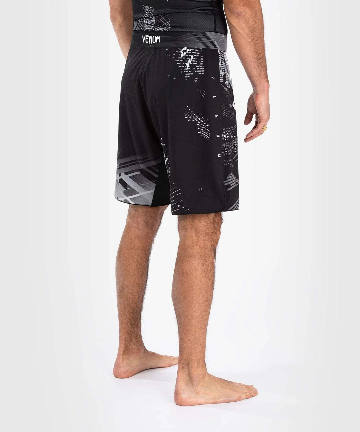 Fightshort Venum Gorilla Jungle - Noir/Blanc