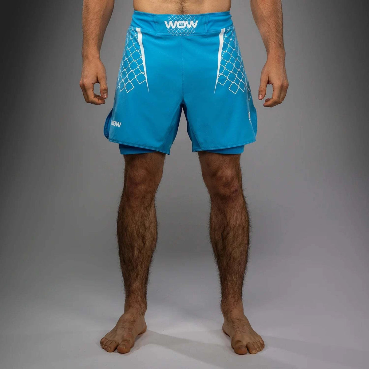 Short de Combat Venum X WOW FC Bleu