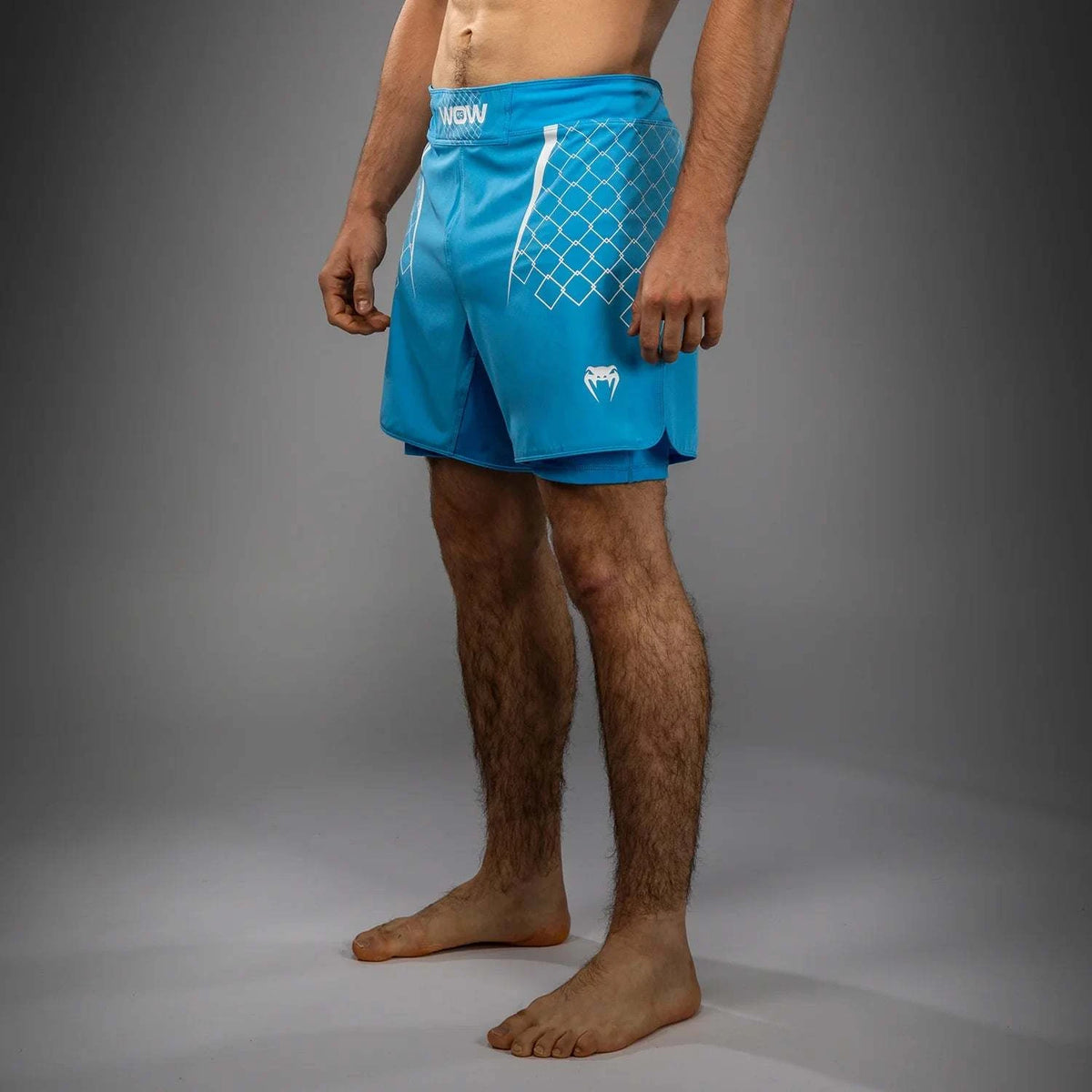 Short de Combat Venum X WOW FC Bleu