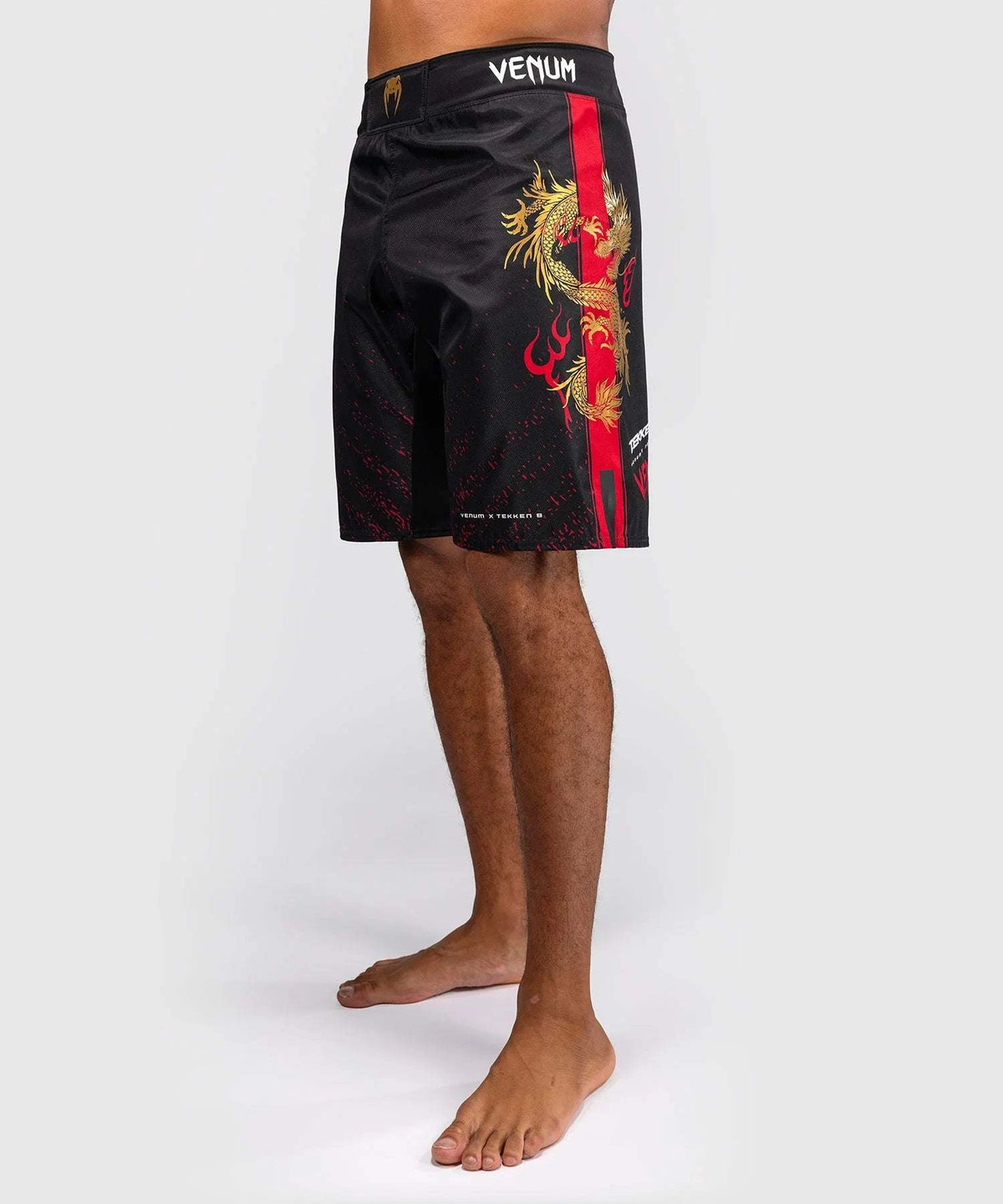 Short de Combat Venum x TEKKEN 8 - Marshall Law - Noir/Rouge/Or