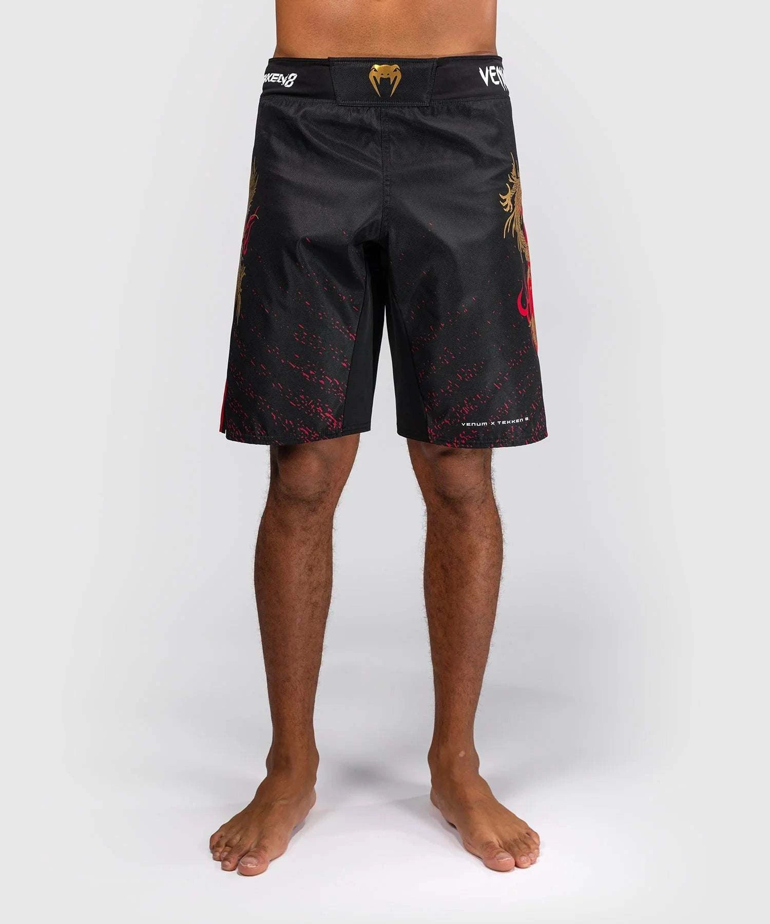 Short de Combat Venum x TEKKEN 8 - Marshall Law - Noir/Rouge/Or
