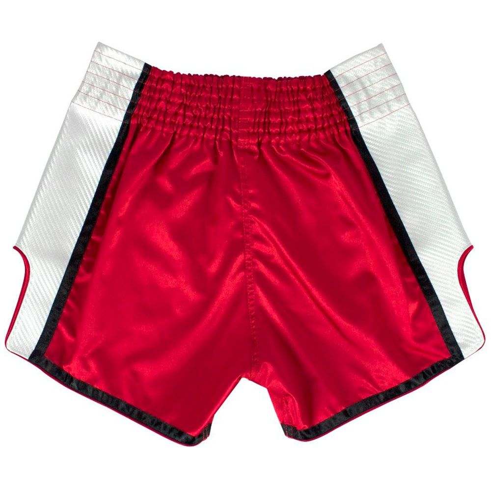 Shorts de Muay Thaï Fairtex BS1704 rouge blanc et bleu noir, confort et performance