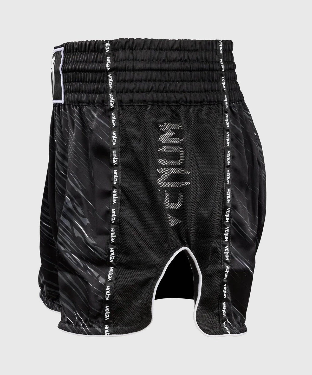 Venum Rapid Muay Thai Shorts Noir/Gris – Légèreté & Liberté de mouvement
