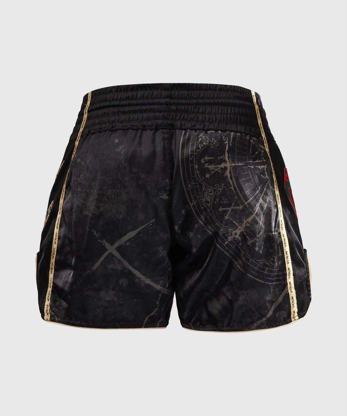 Short de Muay Thai Venum Santa Muerte 5.0 - Noir Profond/Or