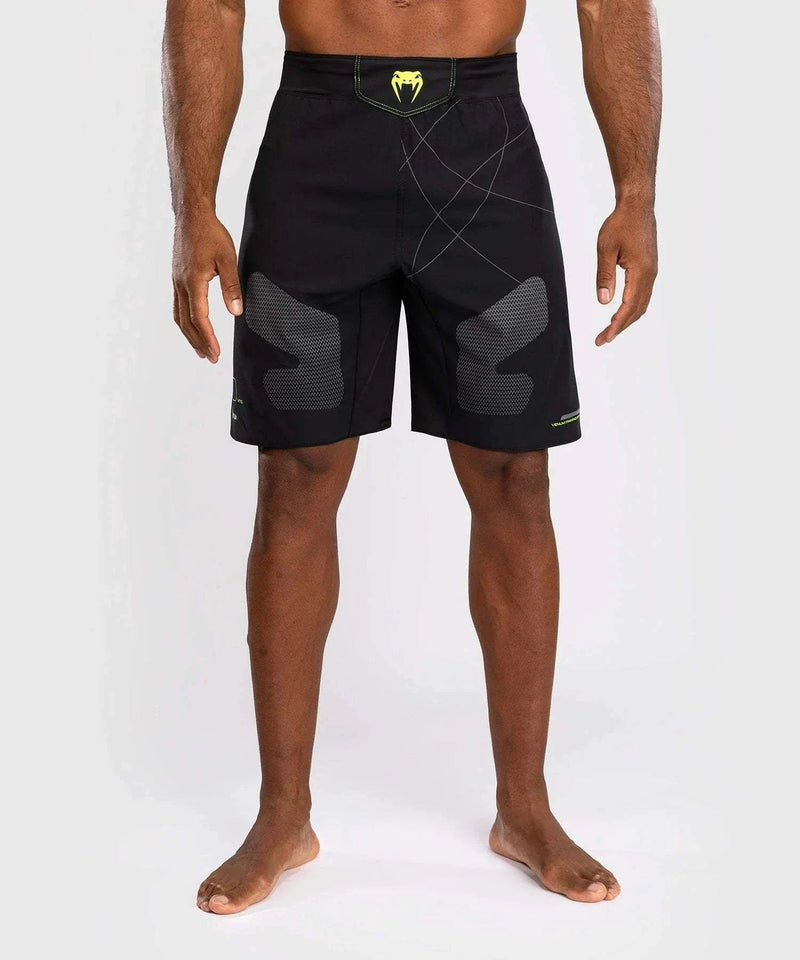 Short de Combat MMA Venum Training Camp 4.0 - Noir/Vert Fluo