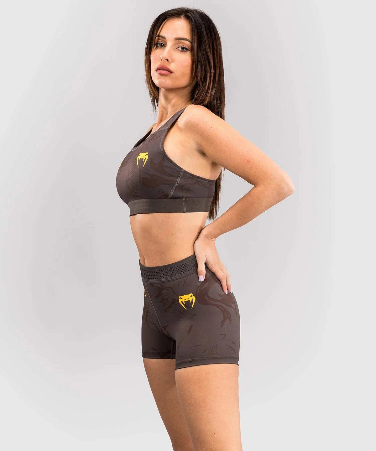 Short Vale Tudo Femme UFC Fusion by Venum Fight Week - Marron