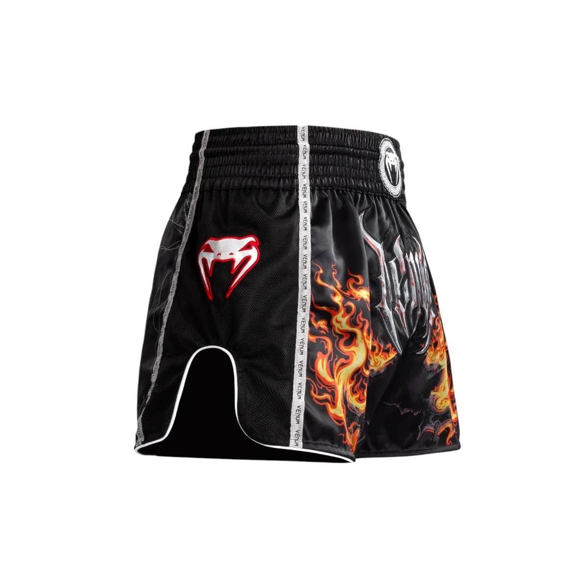 Shorts de Muay Thai Venum Gladiator 5.0 - Noir/Orange
