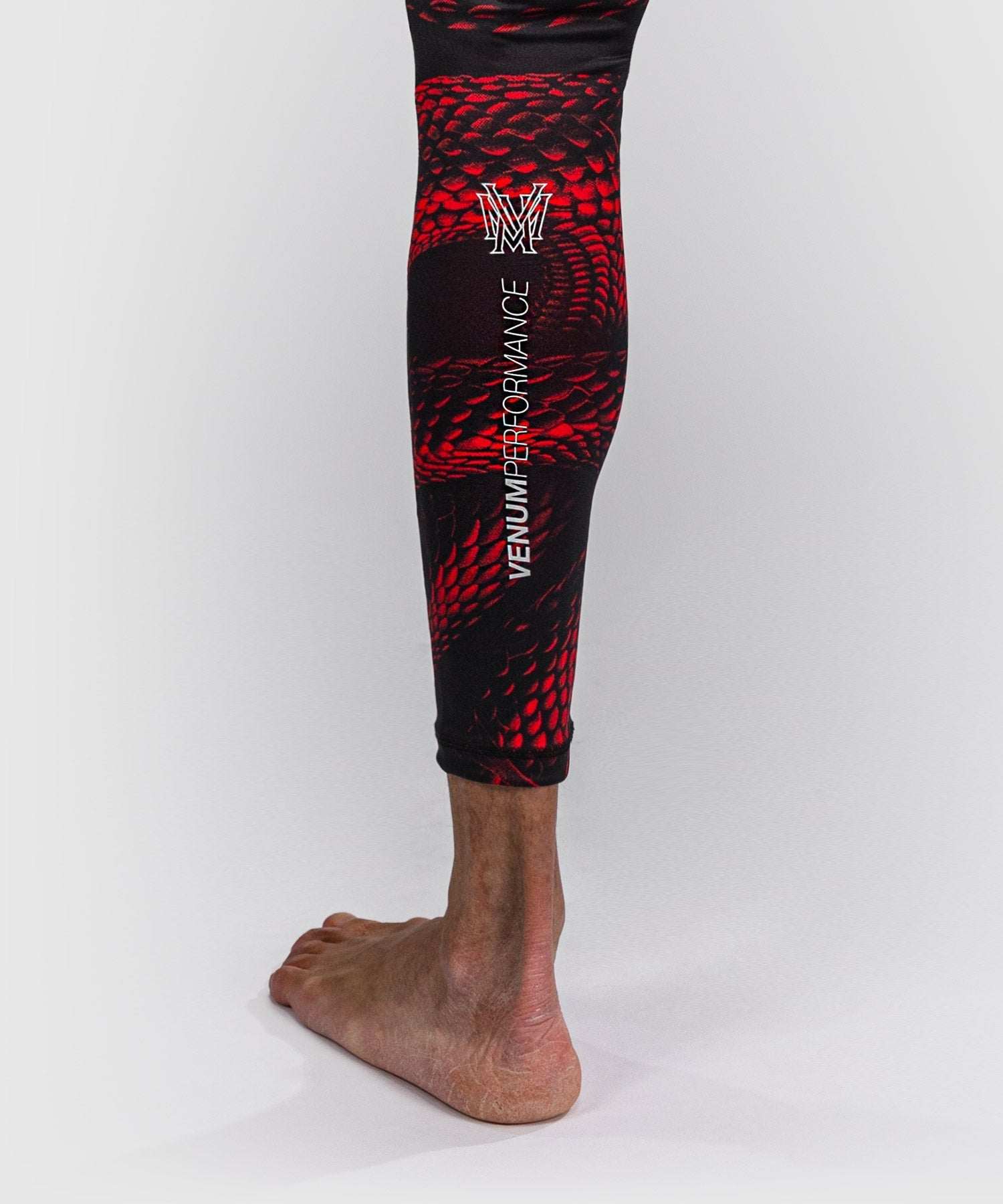 Spats Venum Matupa noir rouge argent legging compression maintien muscles polyvalent training MMA grappling