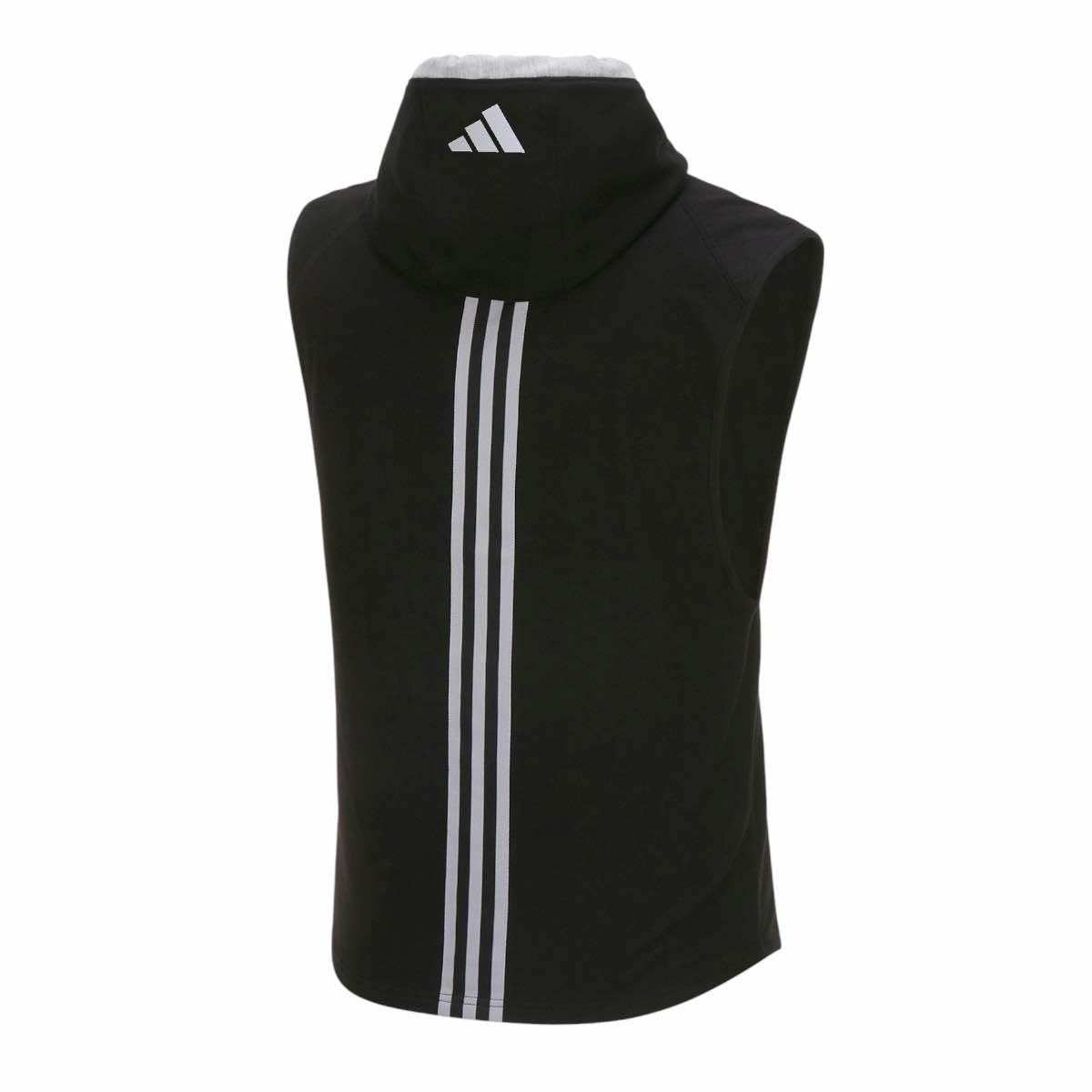 Sweat capuche sans manches adidas Boxing Noir dos