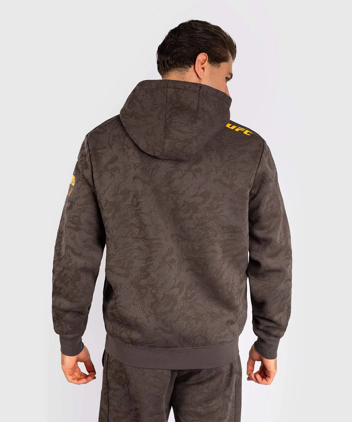 Sweatshirt à Capuche UFC Fusion by Venum Authentic Fight Week Marron