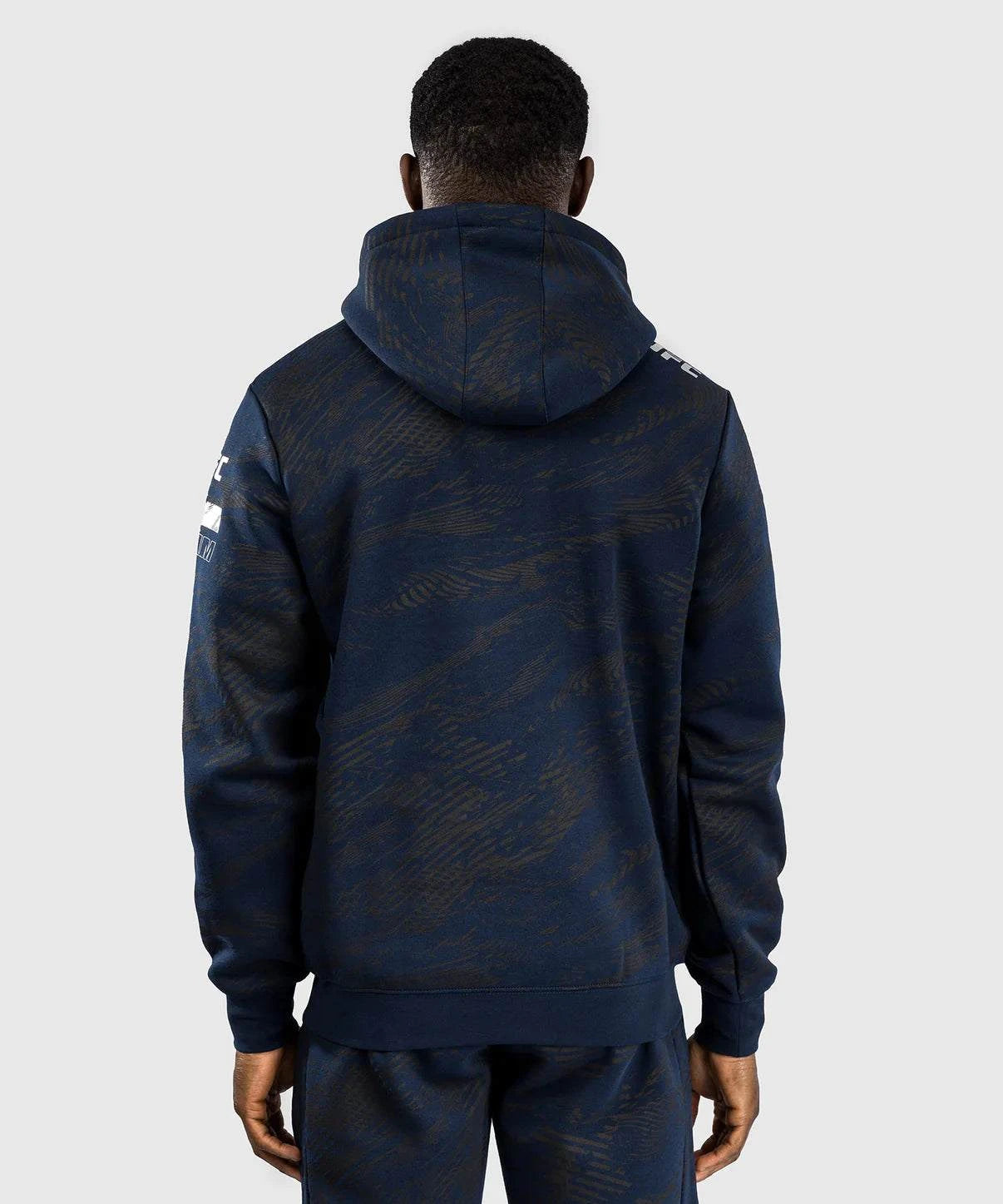 Sweatshirt à Capuche UFC Fusion by Venum Authentic Fight Week Bleu