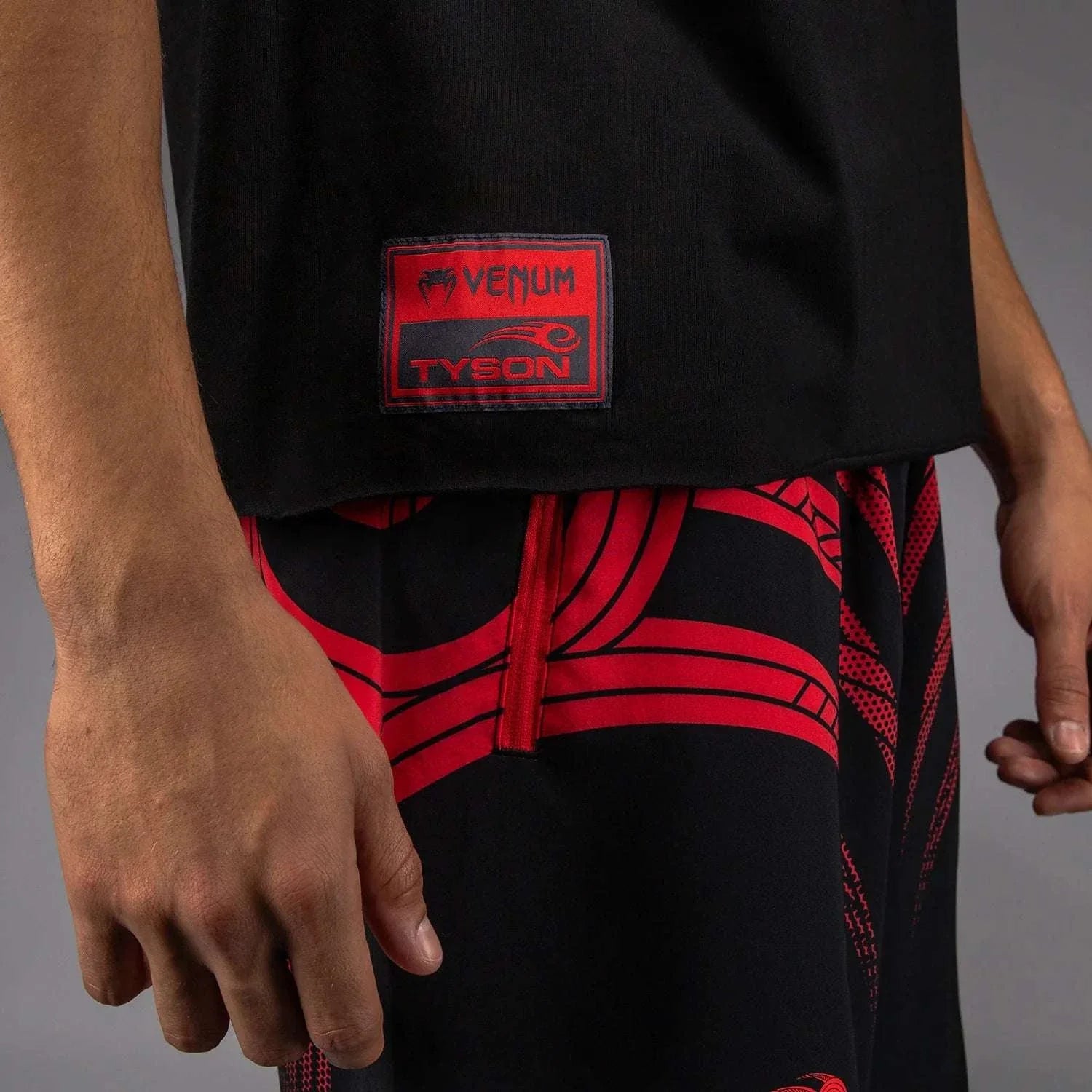 Débardeur noir Venum x Mike Tyson Tiger sans manches en coton pour boxe et training