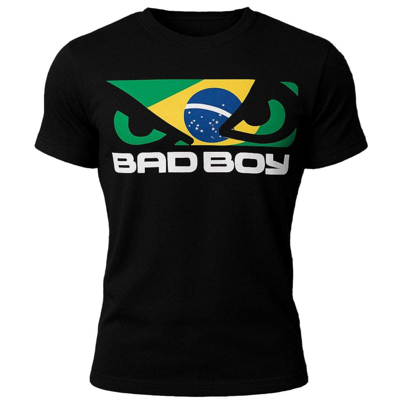 T-shirt Bad Boy Drapeau du Brésil – Homme JJB