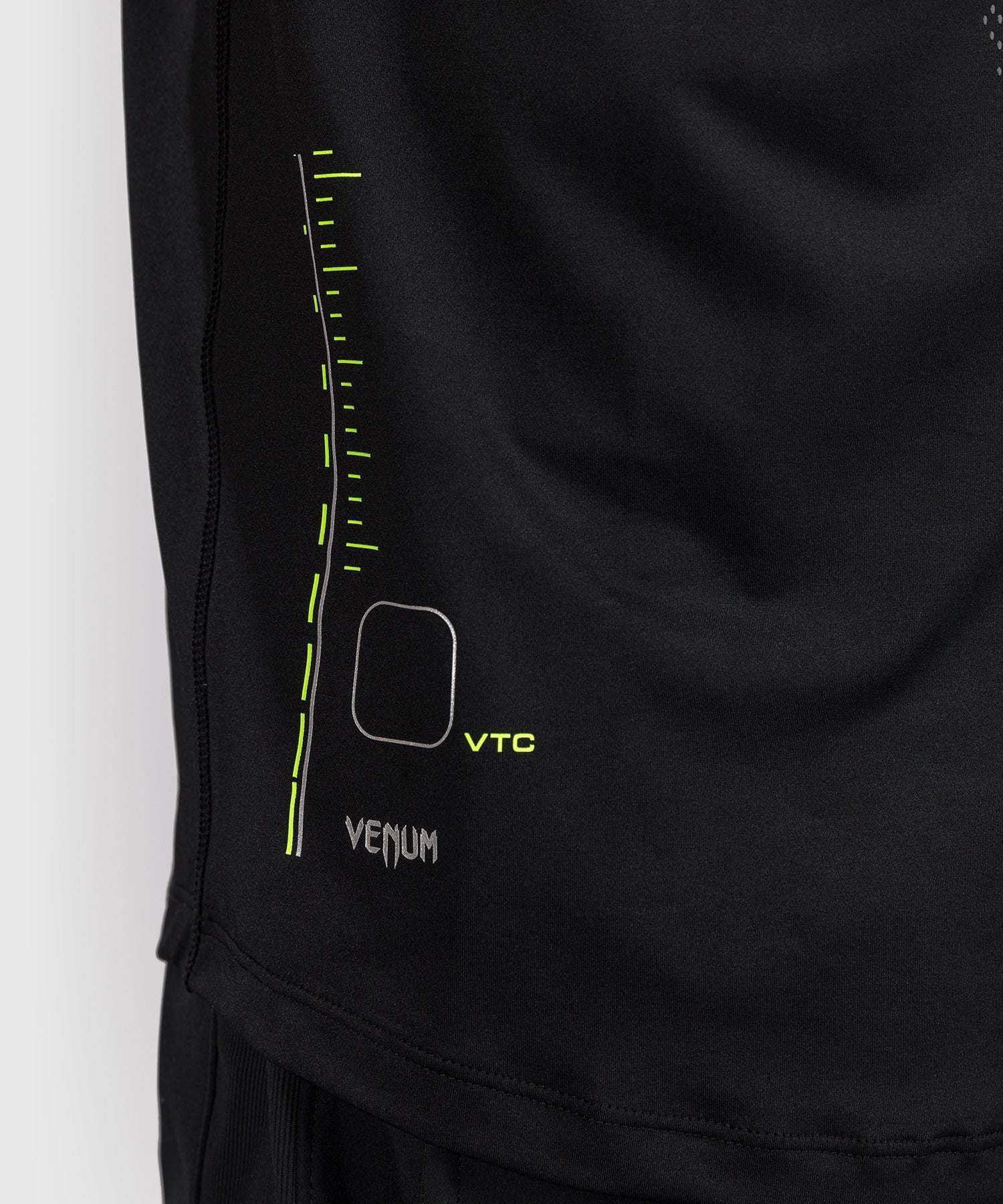 T-shirt Dry Tech Venum Training Camp 4.0 - Noir/Vert Fluo