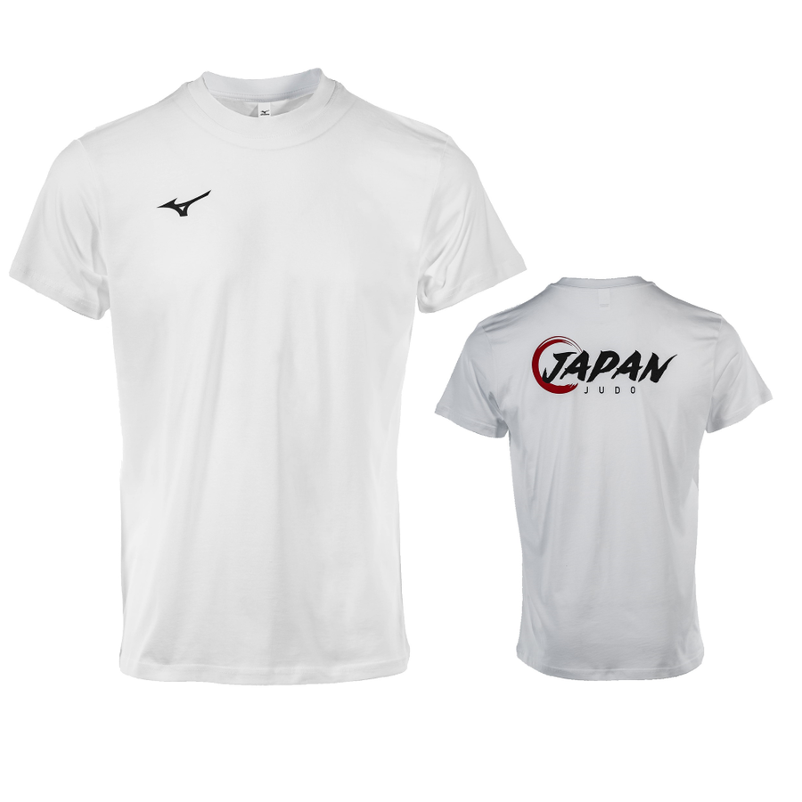 T-shirt Judo Mizuno Japan - Blanc