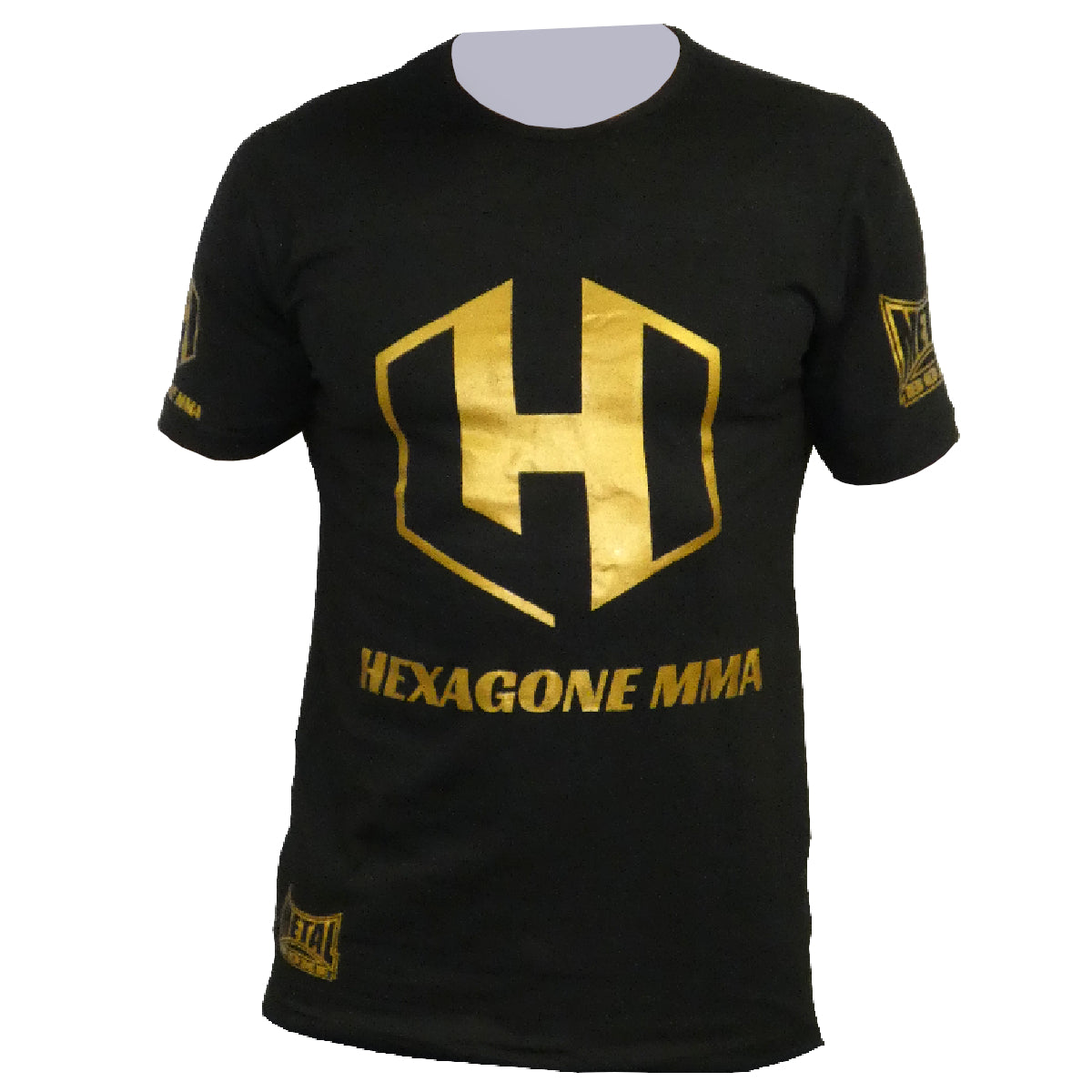 T-shirt Metal Boxe HEXAGONE MMA - Noir