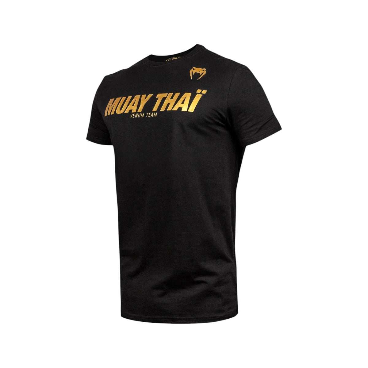 T-shirt Muay Thai ajusté Venum Team en coton confortable avec logo discret